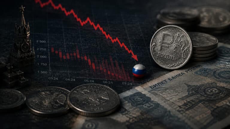 Ресей қор нарығы құлдырап жатыр: MOEX 17 апта бойы тоқтаусыз төмендеді