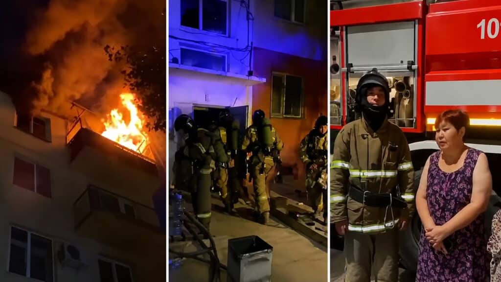 Курение на балконе едва не сожгло квартиру в пятиэтажке Балхаша