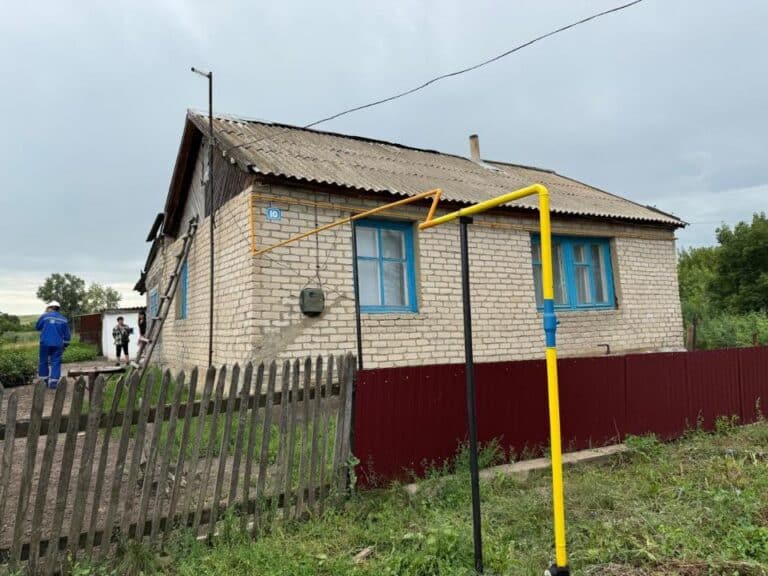 Еще в одном селе Актюбинской области дали природный газ
