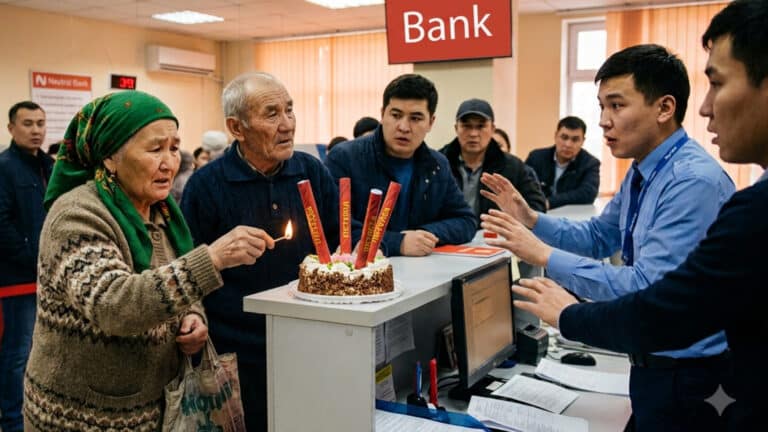 Алаяқтар зейнеткерлерді банкте тортқа салынған петарданы жаруға мәжбүрлеген