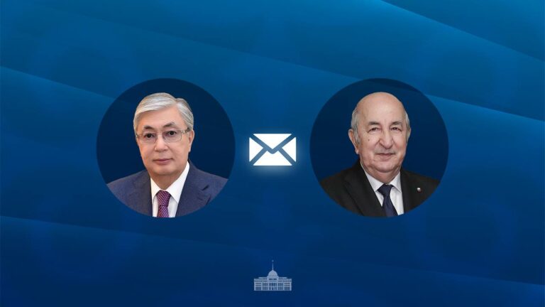 Токаев направил поздравительную телеграмму президенту Алжира