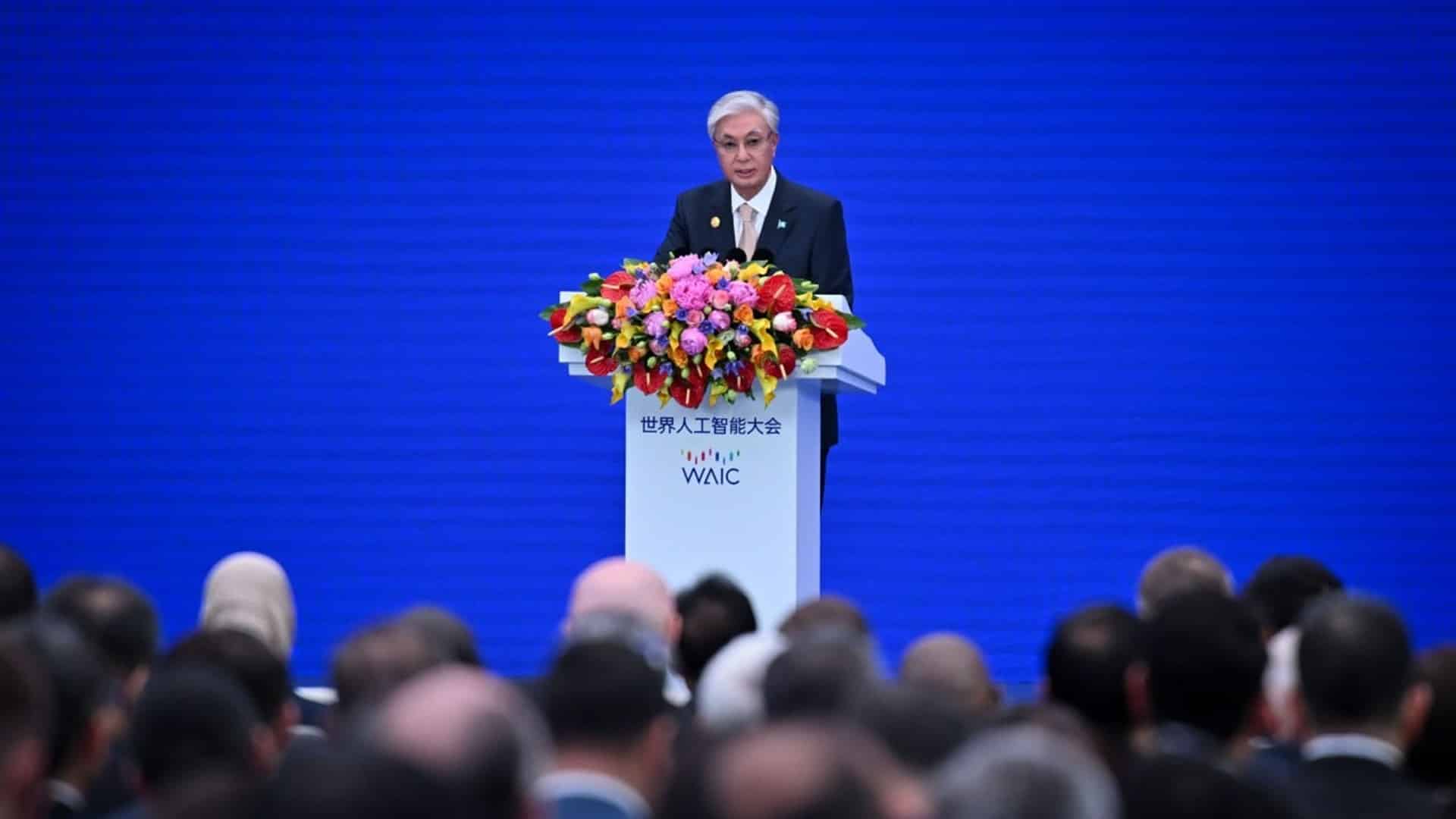 Президент Қасым-Жомарт Тоқаев Қытайдағы форумда сөз сөйледі