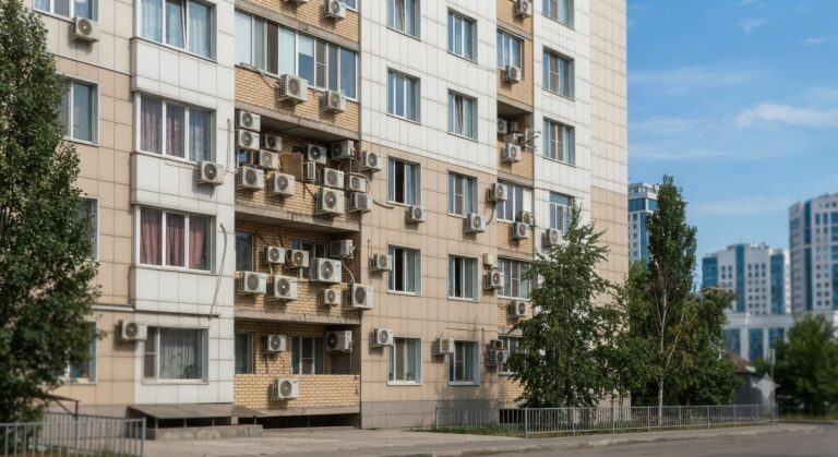 Астанада үйдің сыртына кондиционер орнатуға тыйым салынуы мүмкін