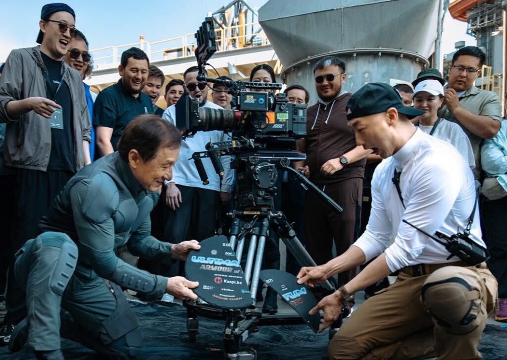 Түсірілім жұмыстары басталды/фото:Instagram/
salem_jackiechan