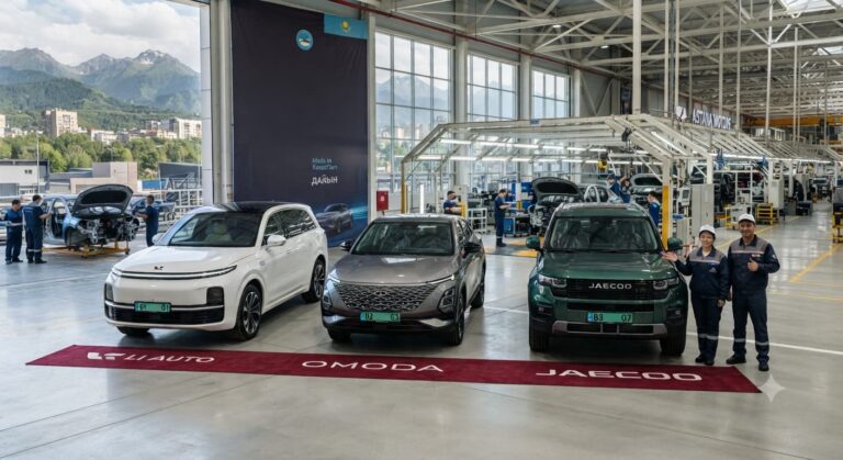 Қазақстанда Li Auto, OMODA және JAECOO көліктері шығарыла бастайды