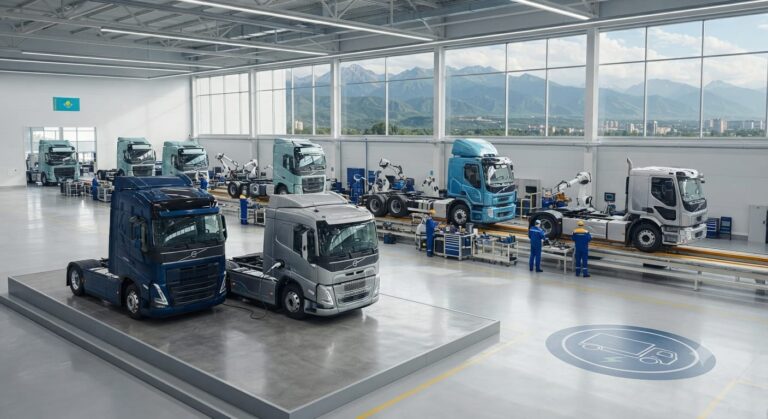 Қазақстанда VOLVO және электр жүк көліктерінің өндірісі іске қосылады