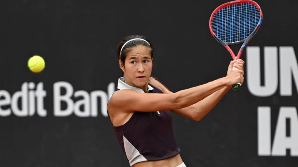 Жибек Куламбаева впервые сыграла в финале турнира WTA-250