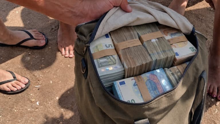 Сотни тысяч евро нашли на пляжах Сицилии