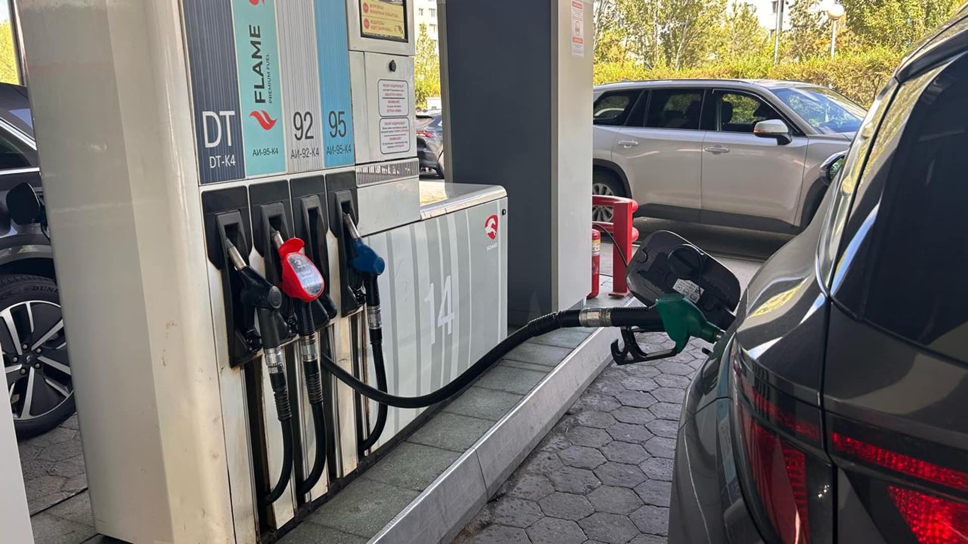 АЗС Nomad Oil в Астане / Фото: Санат Урналиев