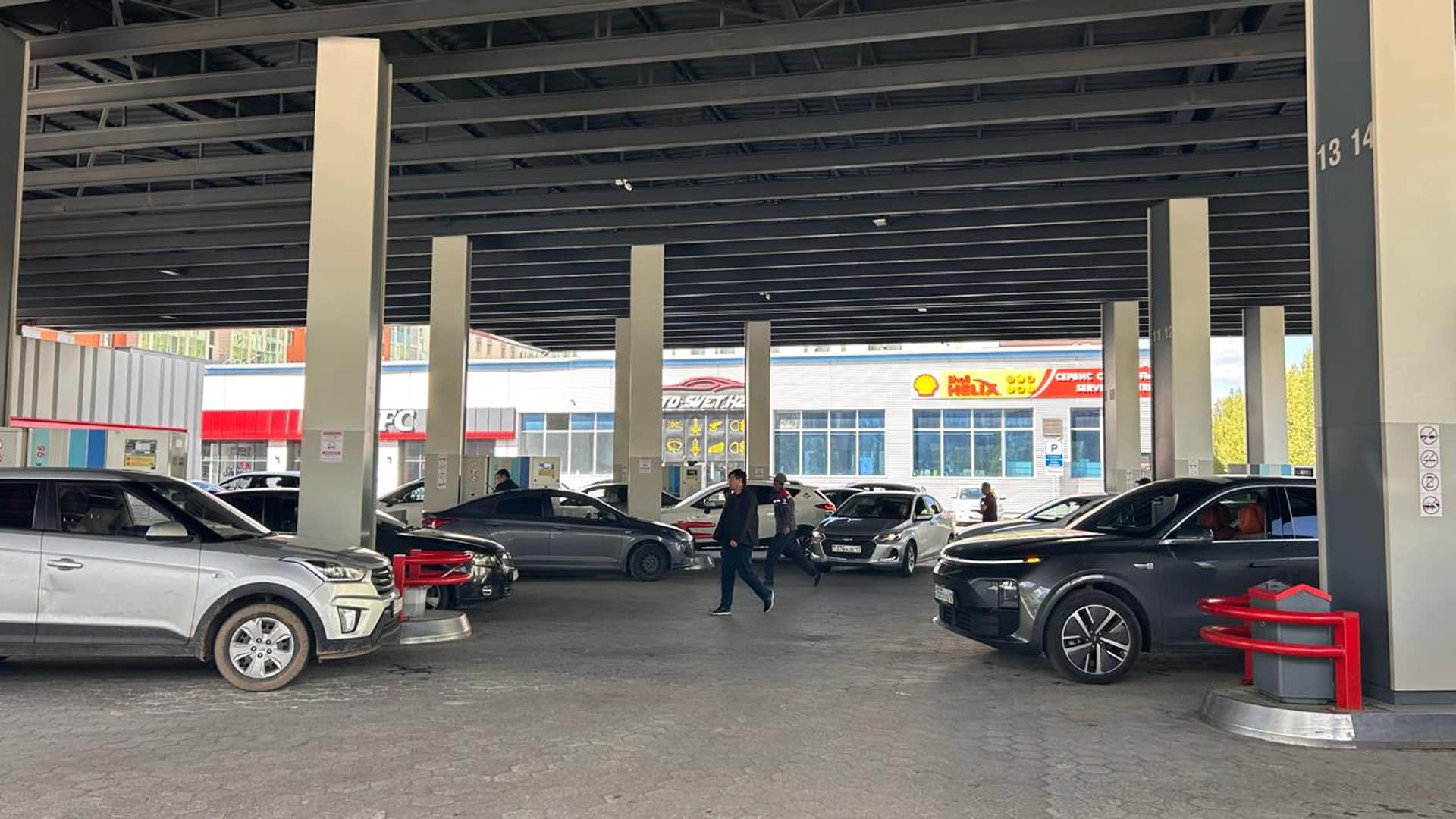 АЗС Nomad Oil в Астане / Фото: Санат Урналиев