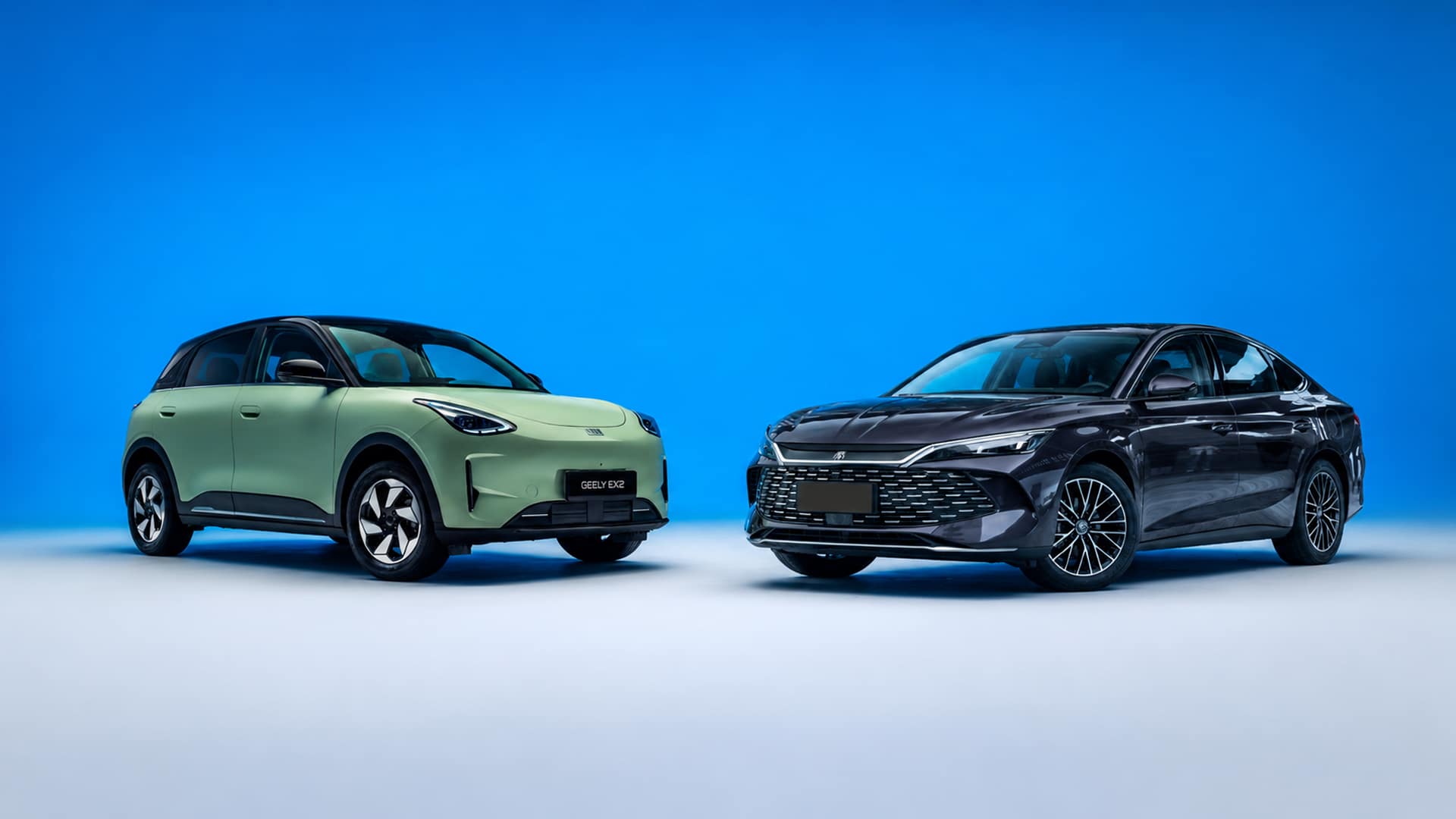 Geely, BYD, EX2, Qin L