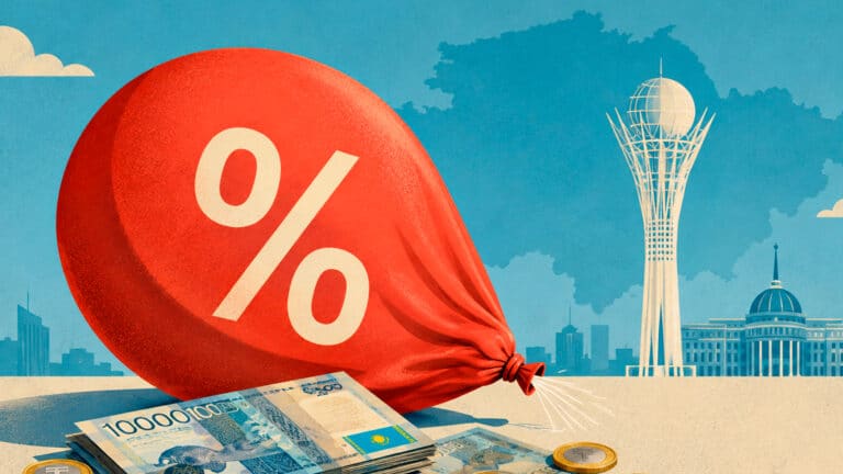 Инфляция в Казахстане замедлилась в июле