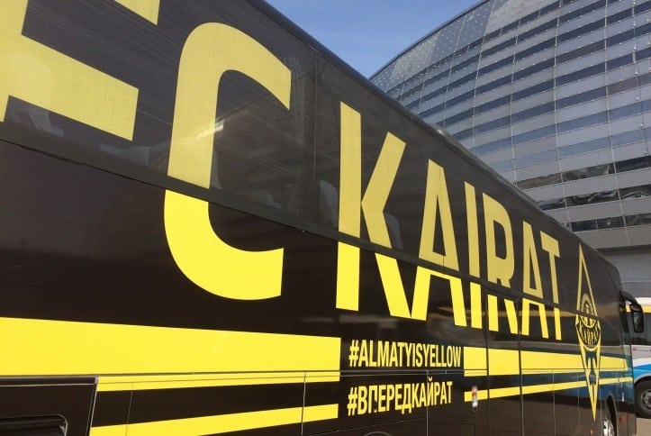 Болельщиков «Кайрата» бесплатно довезут из Алматы в Туркестан на матч
