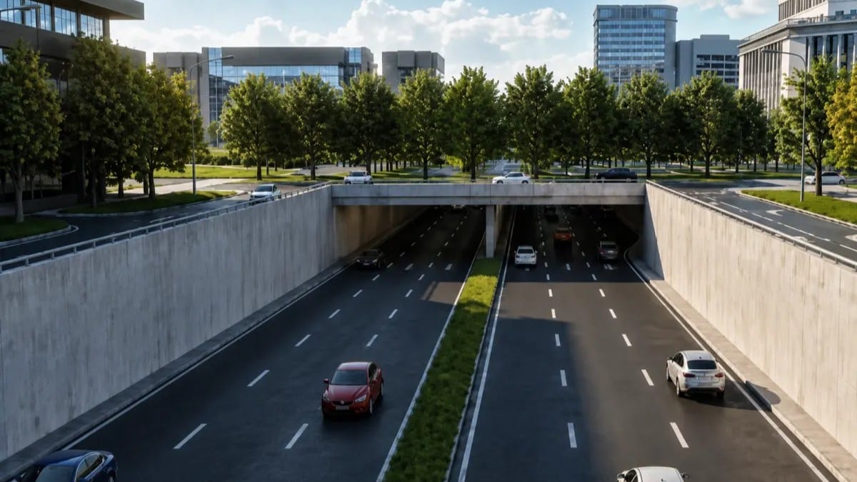 тоннель в астане