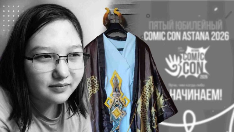 Алаяқтар құрбаны болған Айсәуле Comic Con-ға Әділдік құдайы киімін дайындаған
