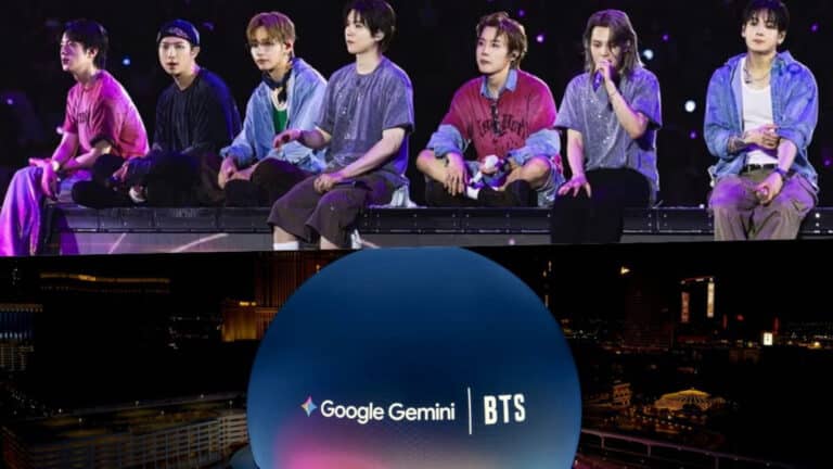 BTS пен Google Gemini Лас-Вегаста жаңа жобасын ұсынды