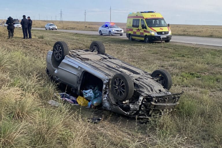 Шесть детей пострадали в ДТП на трассе Экибастуз — Павлодар
