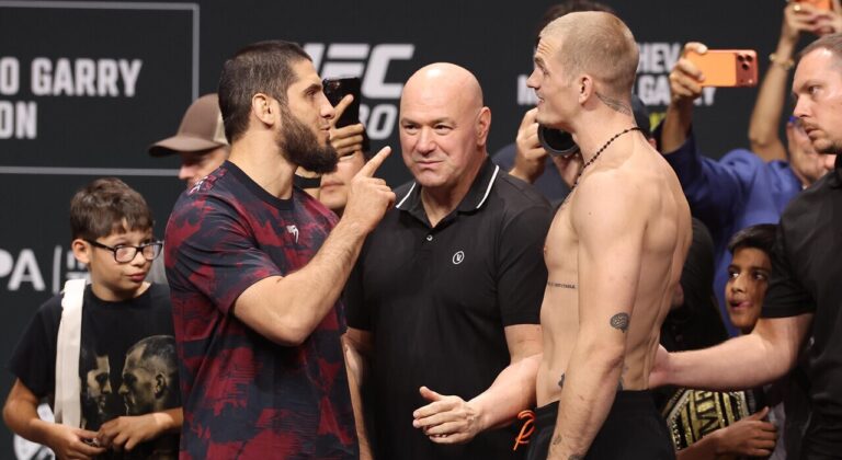Ислам Махачев победил Иэна Гэрри на UFC 330 и установил рекорд промоушена