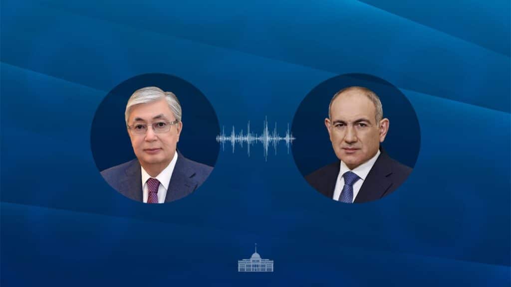 Токаев и Пашинян обсудили инвестиционные проекты Казахстана и Армении