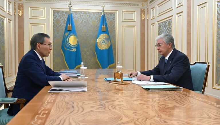 Президент ОСК төрағасымен Құрылтай сайлауына дайындық барысын талқылады