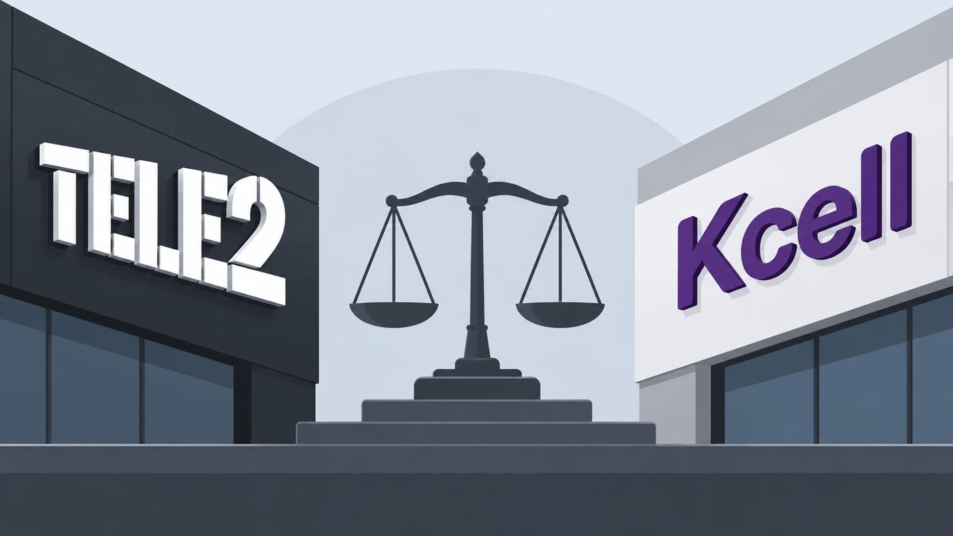 Kcell и Tele2 судятся друг с другом