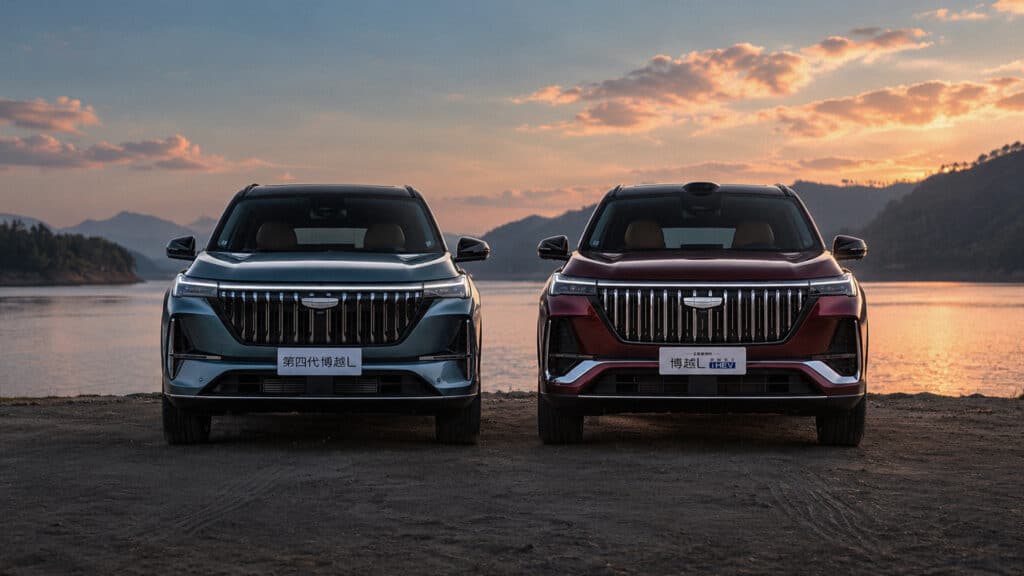 Geely готовит обновленный Atlas для Казахстана