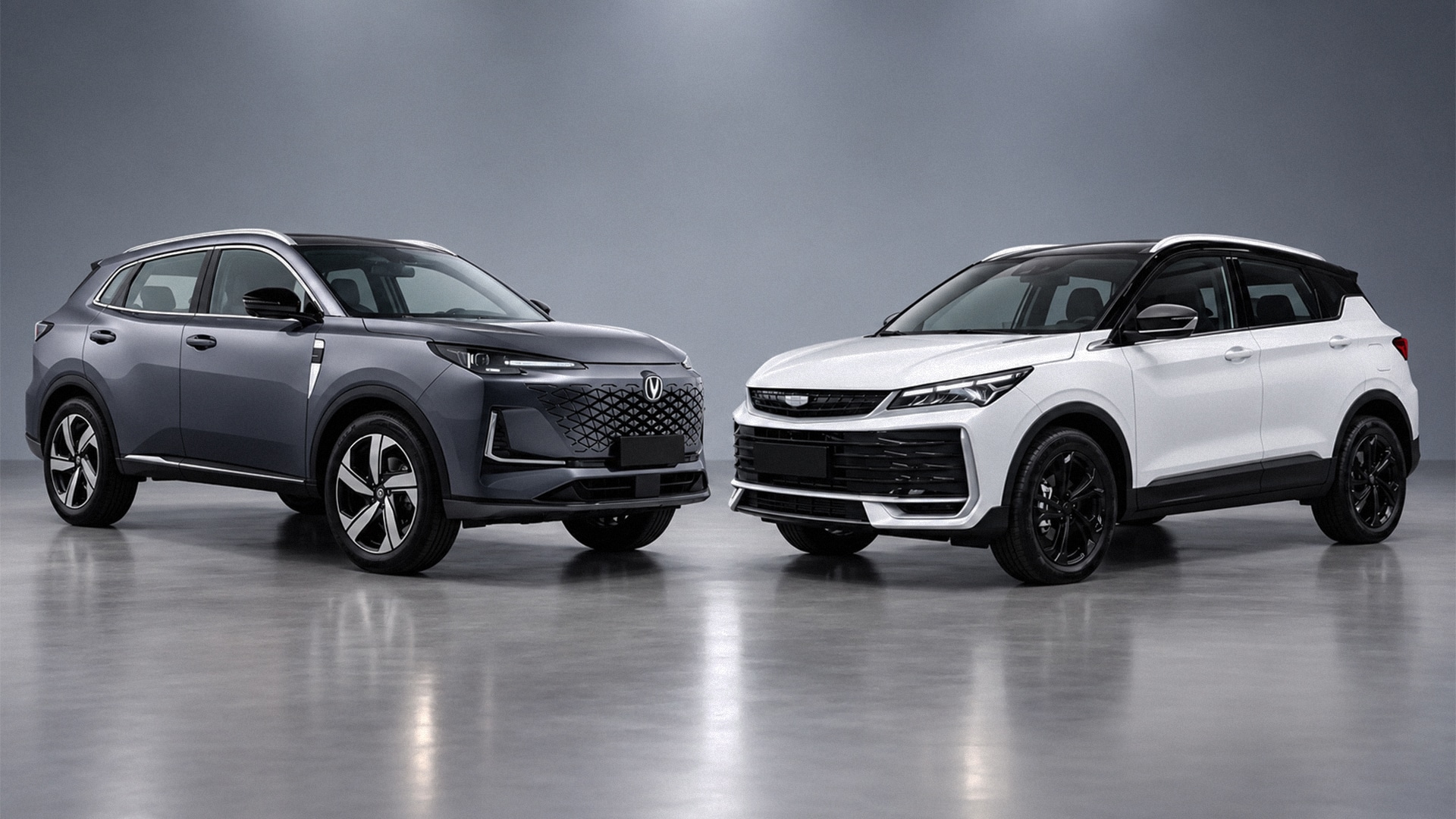 Changan CS55, Geely Coolray, Changan или Geely, китайские кроссоверы в Казахстане, чанган 55 плюс, джили кулрей