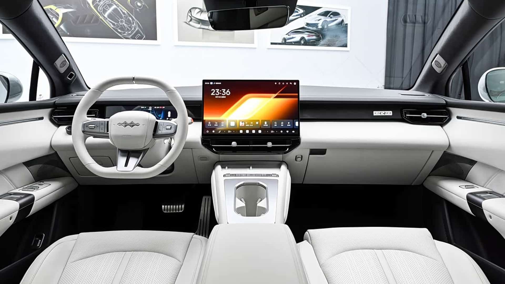 Интерьер BYD Formula S