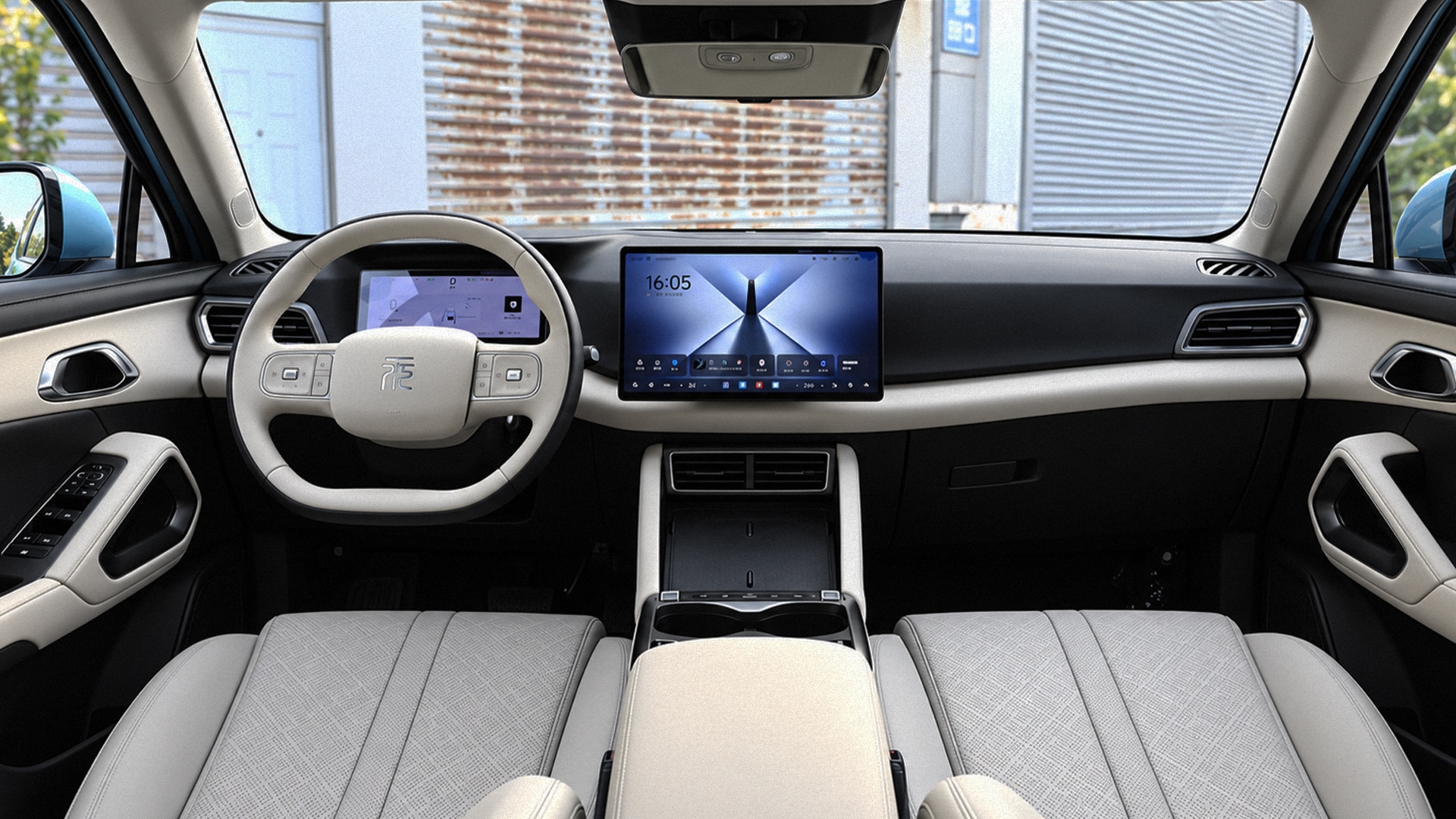 салон BYD Yuan UP 2027, бивайди юань ап