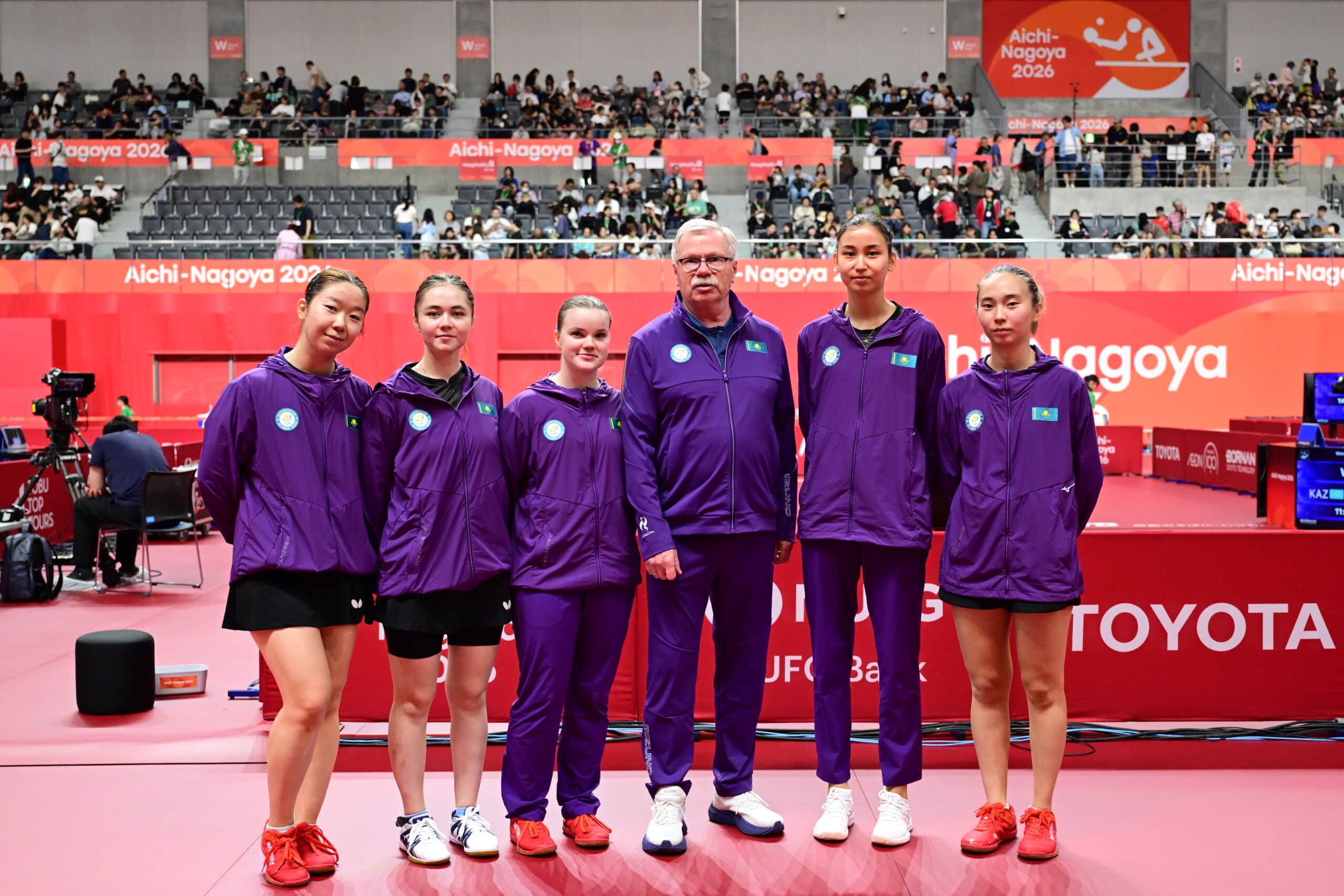 Женская сборная Казахстана победила Мальдивы со счетом 3:1 и вышла в плей-офф командного турнира по настольному теннису на Азиаде-2026.