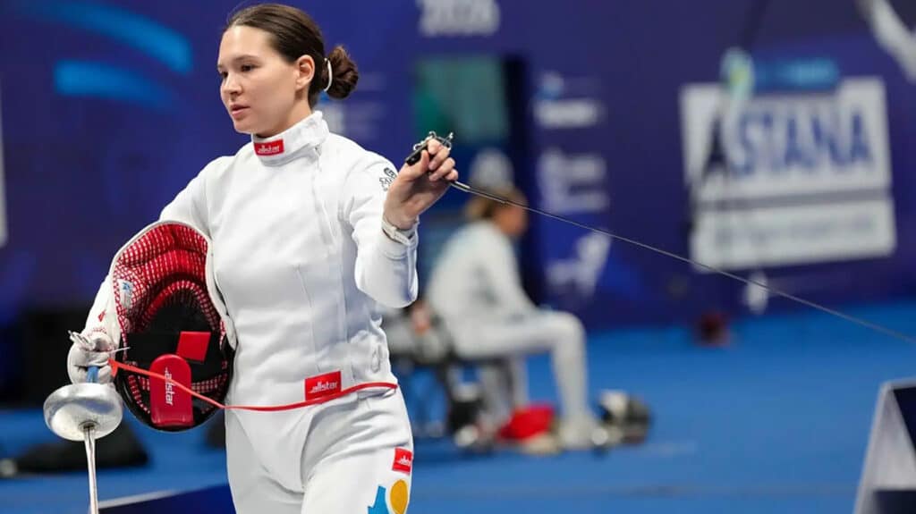Шпажистка Ирина Бакалдина с блеском провела предварительные бои на Азиаде