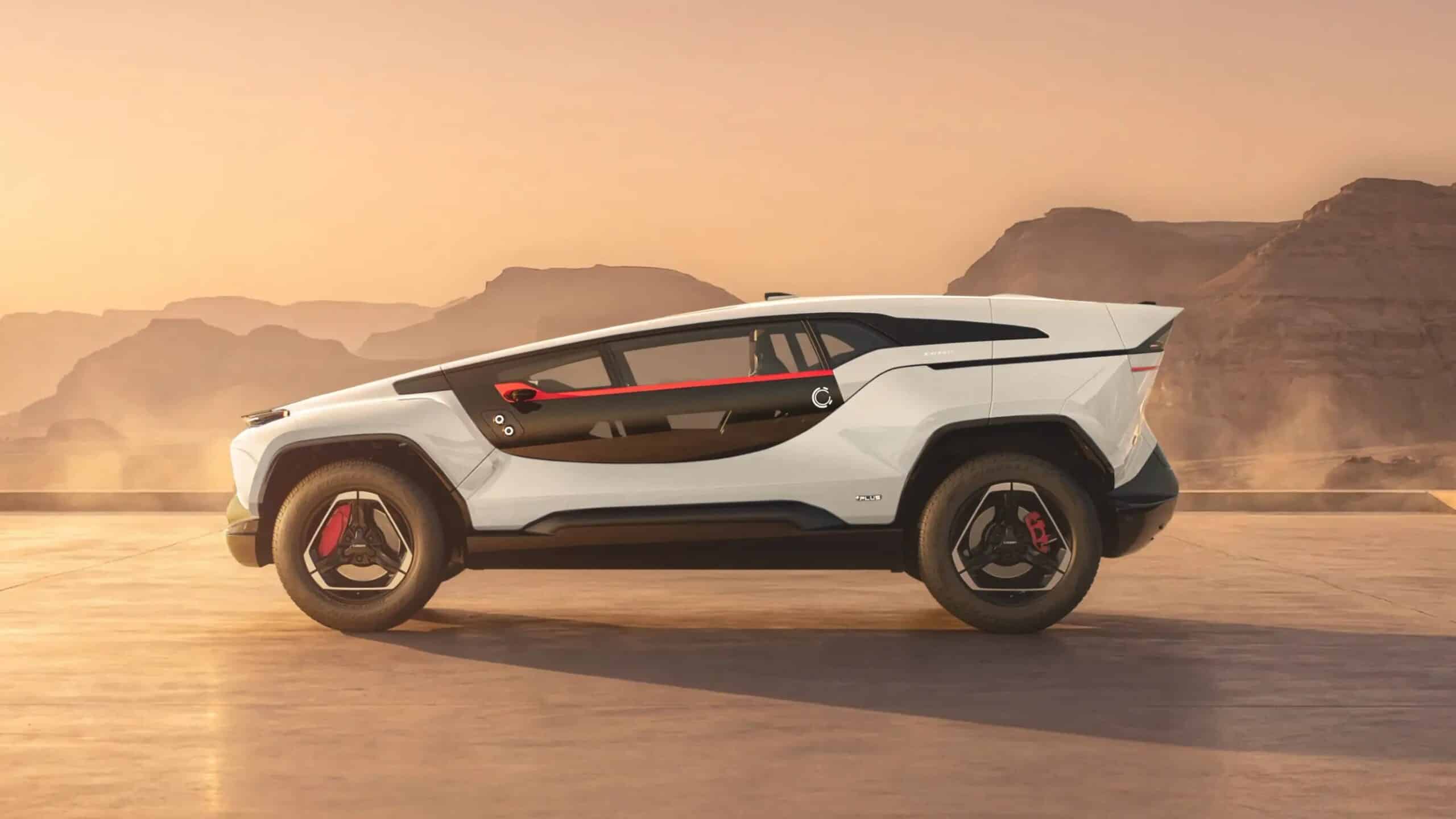 Ceer Exobot, электромобиль Ceer, Saudi Arabia, электромобили, Exobot SUV, Exobot Sedan, BMW, Foxconn
