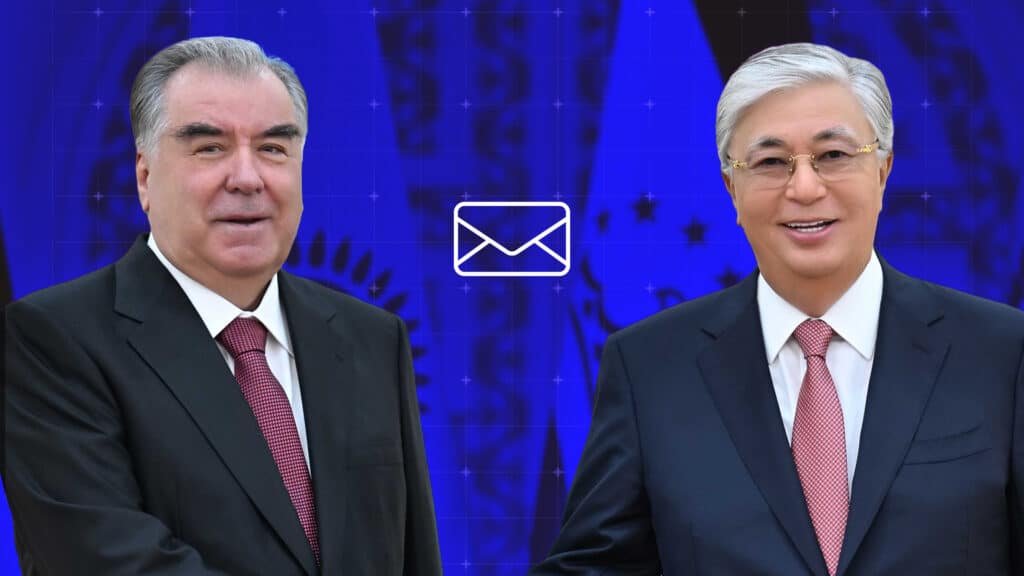 Токаев поздравил президента Таджикистана
