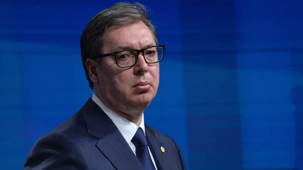 Serbia’s Vučić steps down as president, runs for prime minister