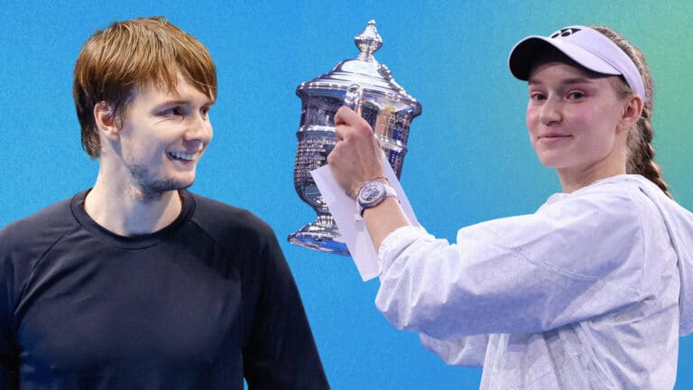 Александр Бублик отреагировал на триумф Елены Рыбакиной на US Open-2026