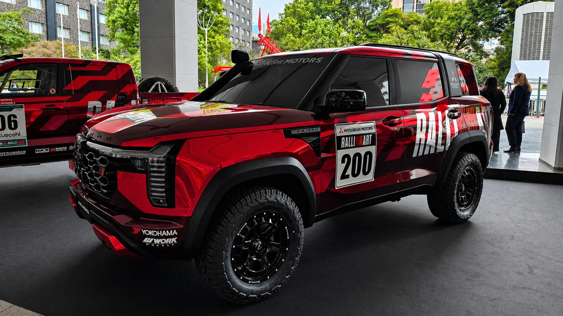 Mitsubishi Pajero, Pajero Ralliart, Pajero Rally Concept