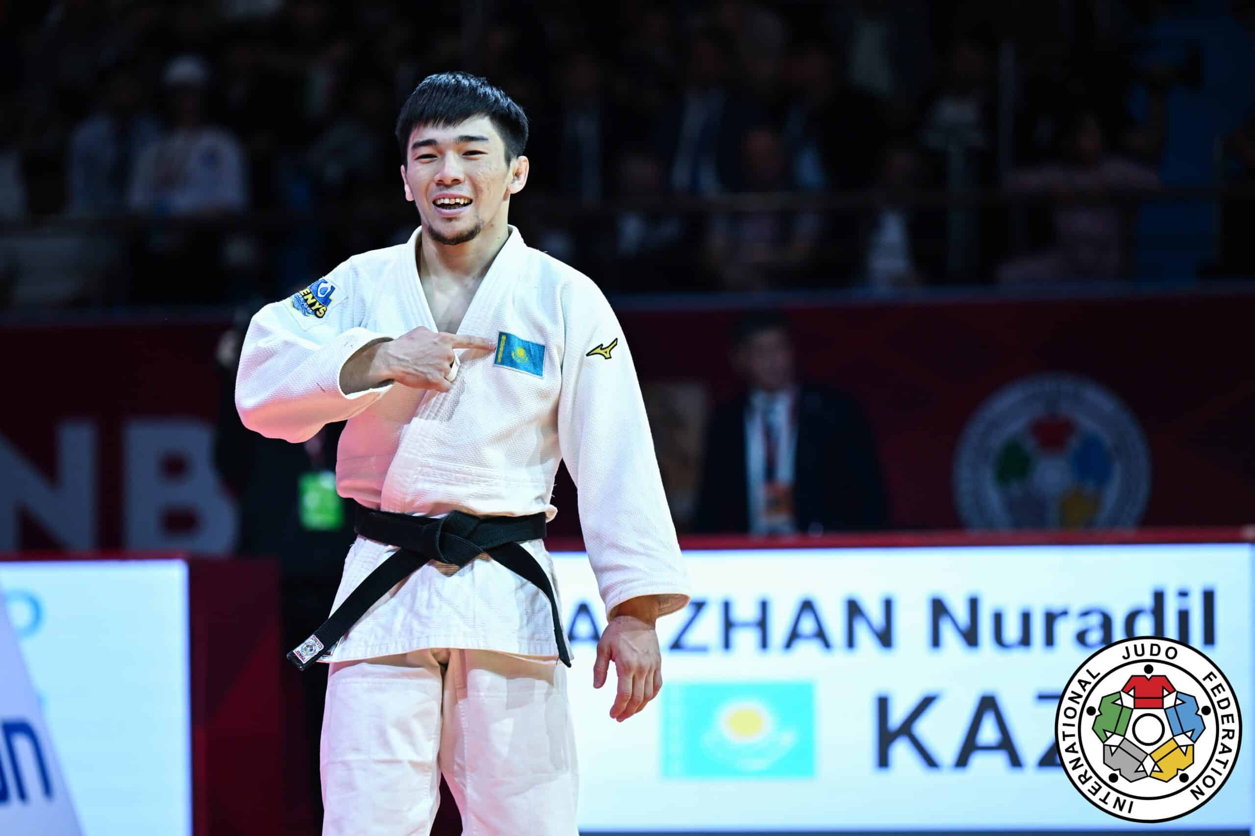 Сборная Казахстана завершила Grand Slam-2026 по дзюдо в Венгрии без медалей. Лучший результат среди 12 казахстанцев показал Нурадил Алжан, дошедший до 1/8 финала.