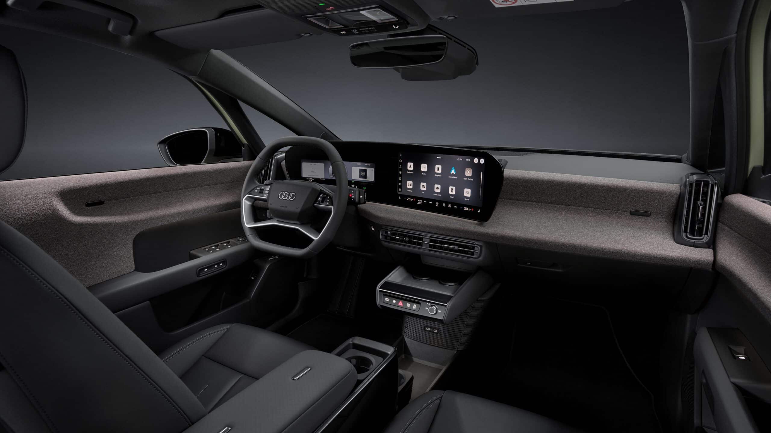 салон Audi A2 электромобиль