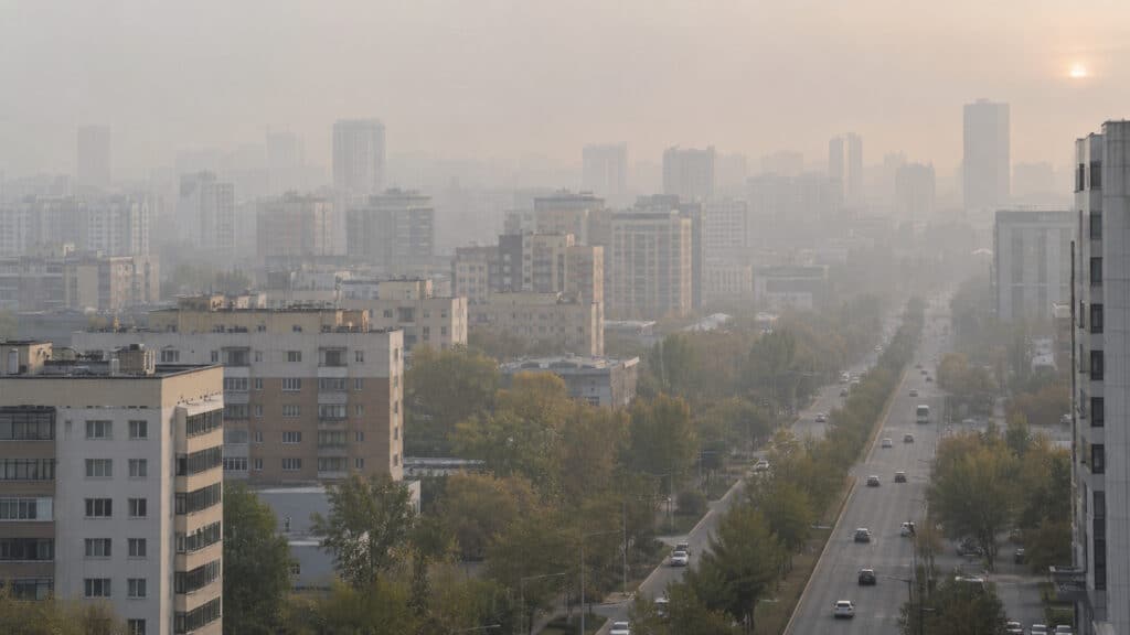 Грязный воздух накроет шесть городов Казахстана 20 сентября