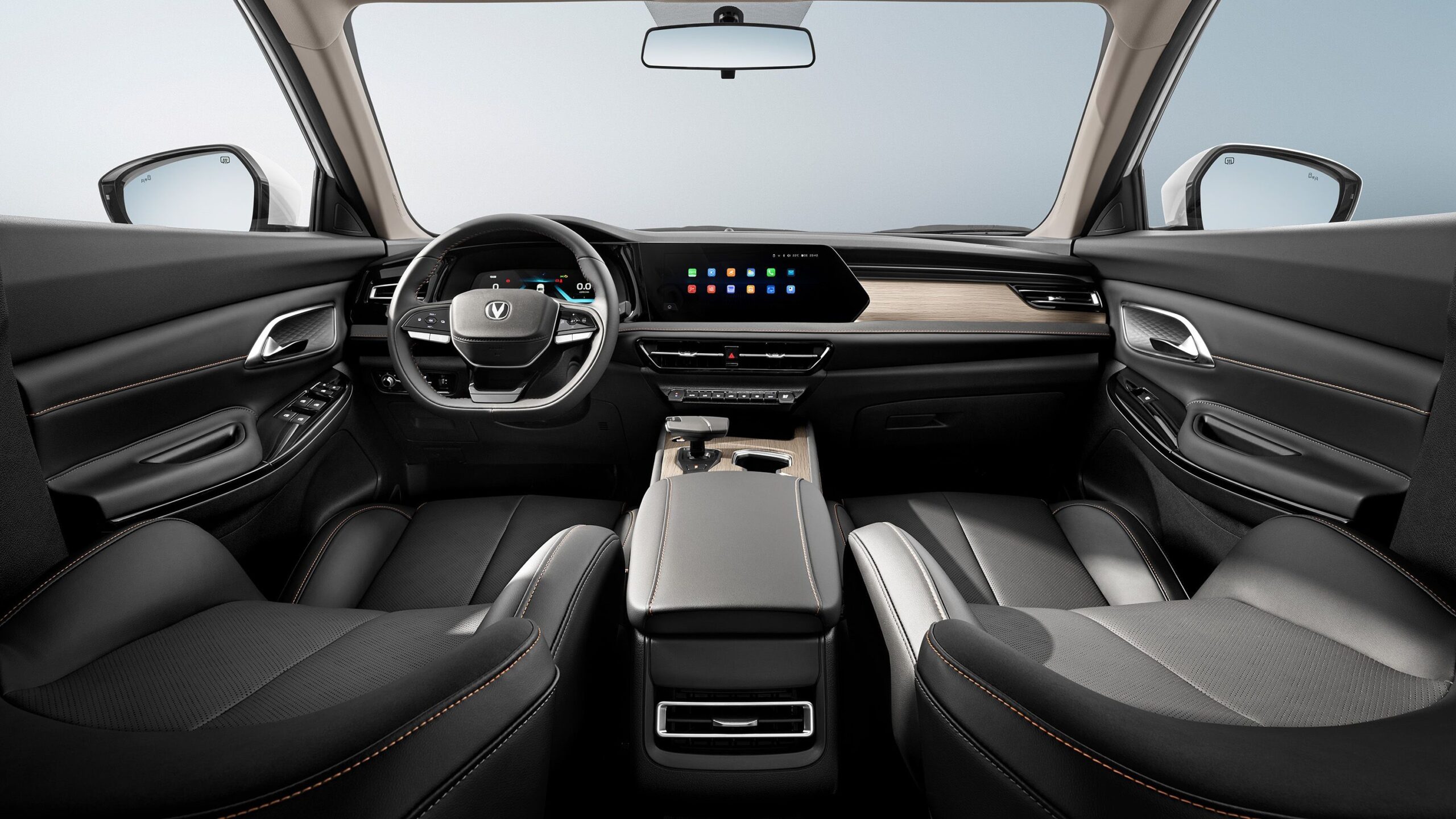 changan cs75, салон чанган cs75 в казахстане