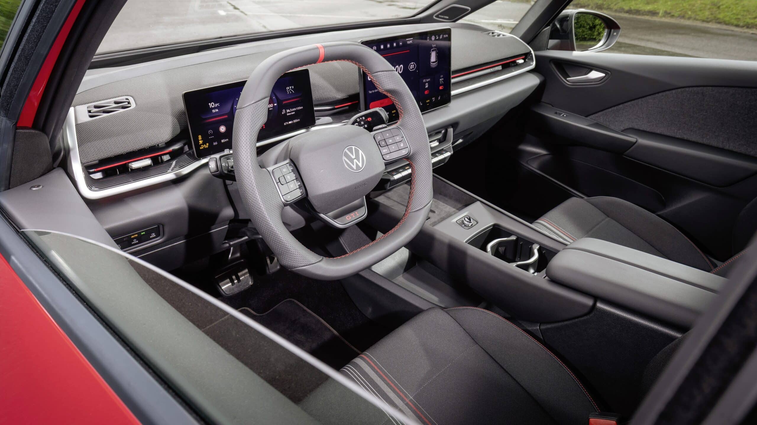 салон Volkswagen ID 3 GTI, volkswagen электромобиль, volkswagen электромобиль id