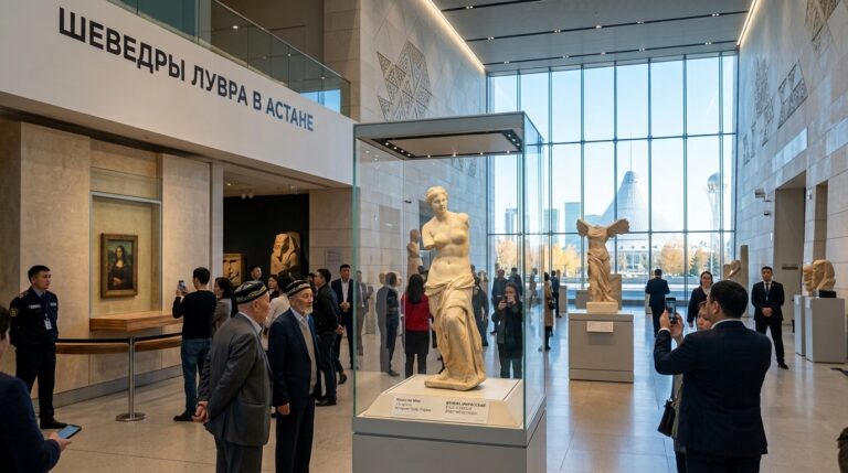 В Казахстане могут организовать выставку экспонатов из Лувра