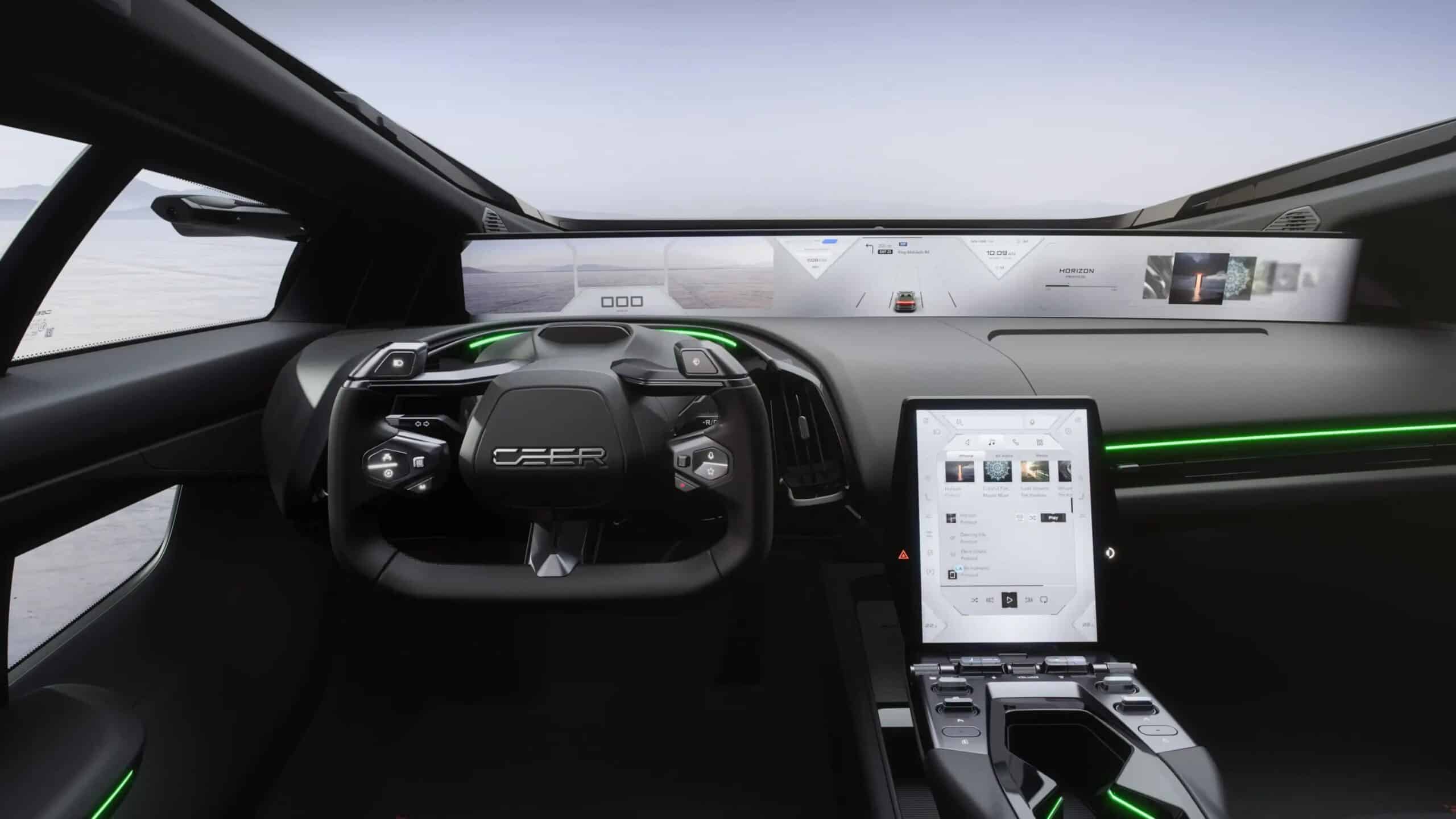 Ceer Exobot, электромобиль Ceer, Saudi Arabia, электромобили, Exobot SUV, Exobot Sedan, BMW, Foxconn