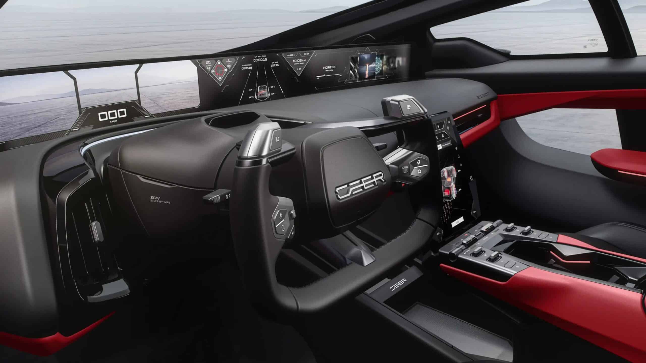 Ceer Exobot, электромобиль Ceer, Saudi Arabia, электромобили, Exobot SUV, Exobot Sedan, BMW, Foxconn
