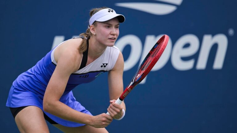 Елена Рыбакина уверенно стартовала на US Open после недавней травмы
