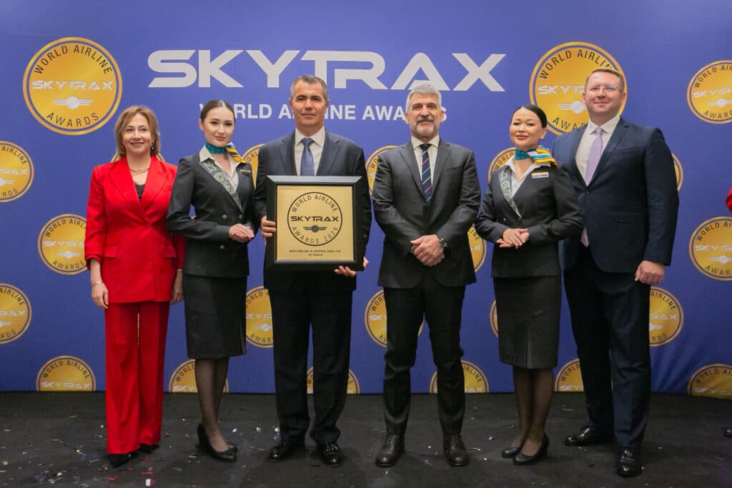 Air Astana в 15-й раз признали лучшей авиакомпанией Центральной Азии и СНГ