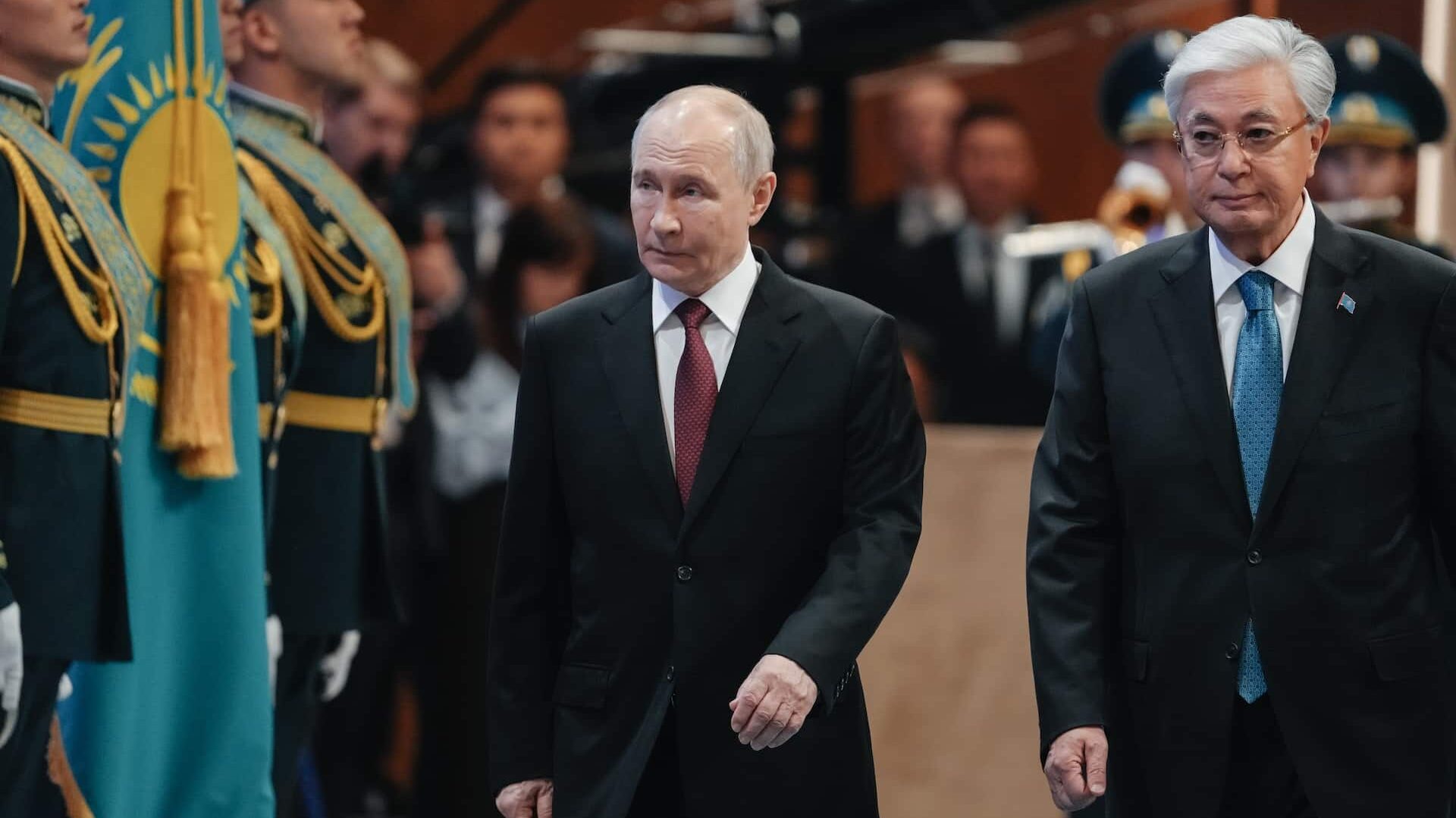токаев и путин