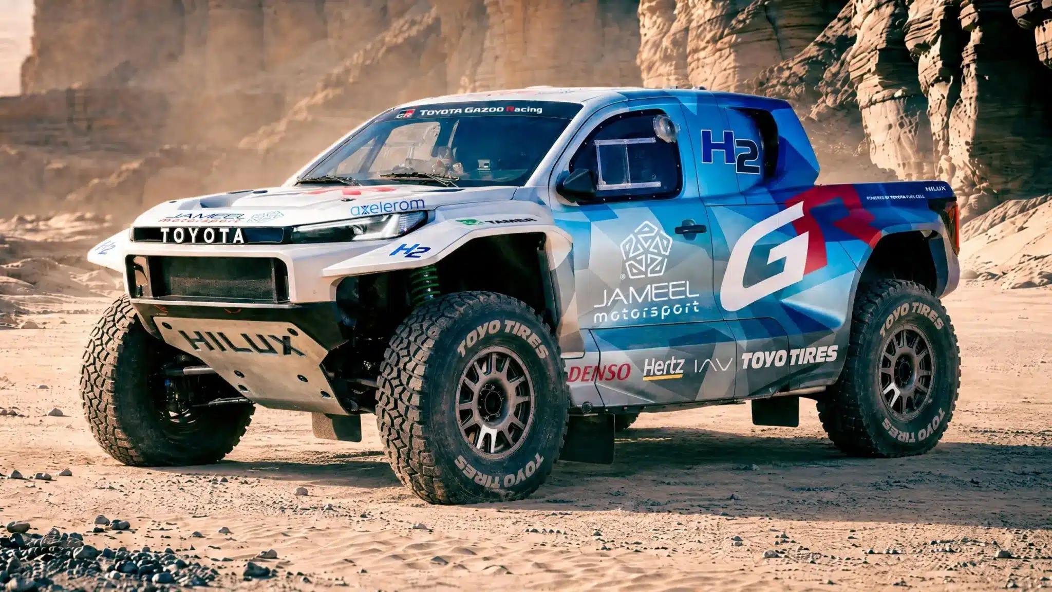 Toyota DKR GR FC Hilux, тойота дакар