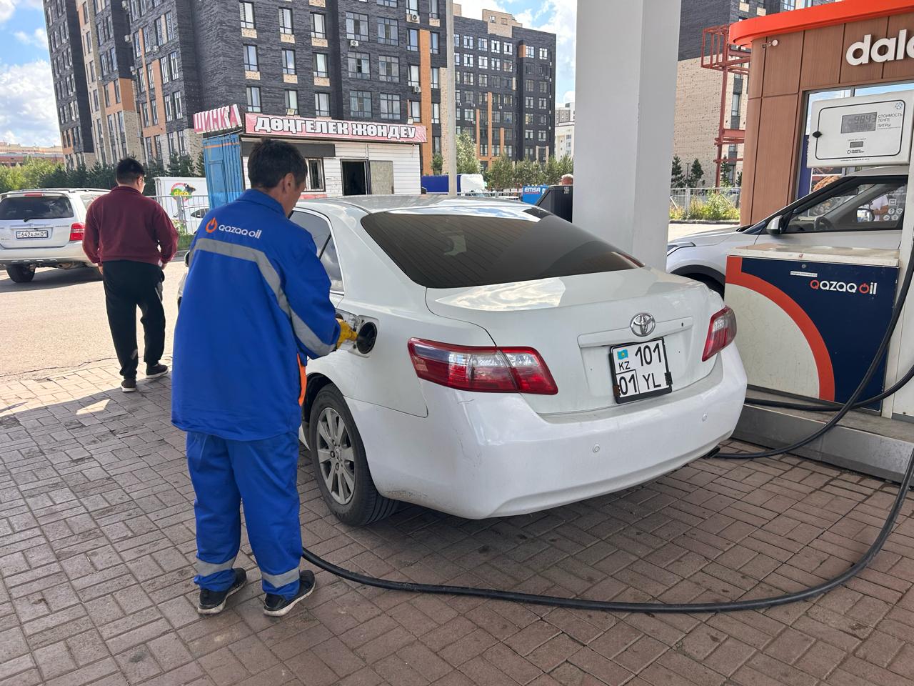 заправка казахойл, плохой бензин , АЗС Qazaq Oil , чистка форсунок,как подать в суд из-за некачественного бензина, хендай сантафе, Hyundai Santa Fe.