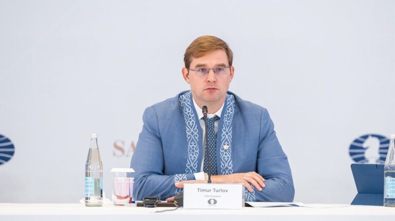 Президент FIDE Тимур Турлов: «Следующая цель — шахматы на Олимпийских играх»